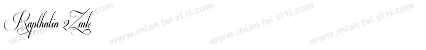 Rapthalia 2Zmk字体转换